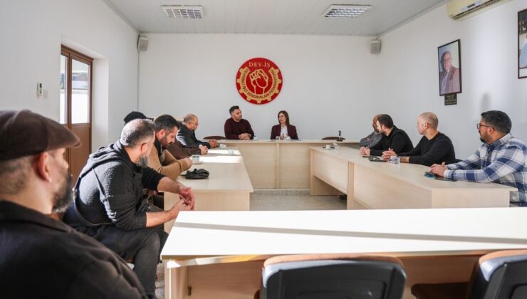 Cumhuriyetçi Türk Partisi’nden DEV-İŞ’e ziyaret