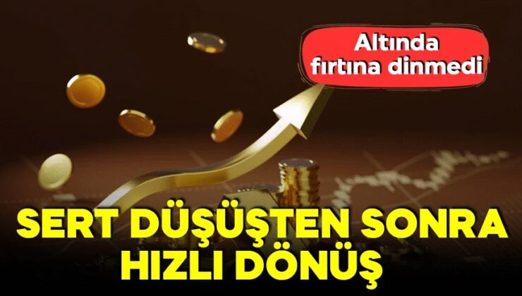Altında fırtına dinmedi! Sert düşüşten sonra hızlı dönüş! 4 Şubat gram altın, çeyrek altın ne kadar oldu?
