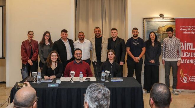 CTP Gençlik Örgütü Girne İlçe Kongresi gerçekleşti: Başkanlığa Öztümen seçildi