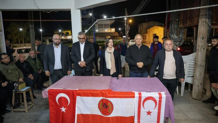 CTP, Paşaköy’de halkla bir araya geldi