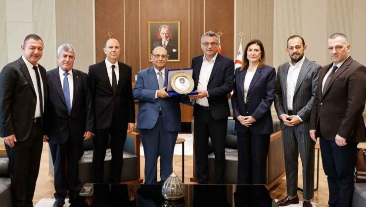 Cumhurbaşkanı Tufan Erhürman, POL-VAK heyetini kabul etti