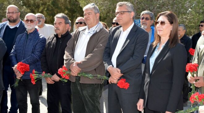 Demokrasi Şehitleri Lefkoşa’da düzenlenen törenle anıldı
