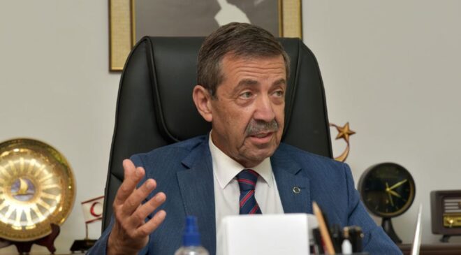 Ertuğruloğlu’ndan net mesaj: Toplumlar arası görüşmeler bitti