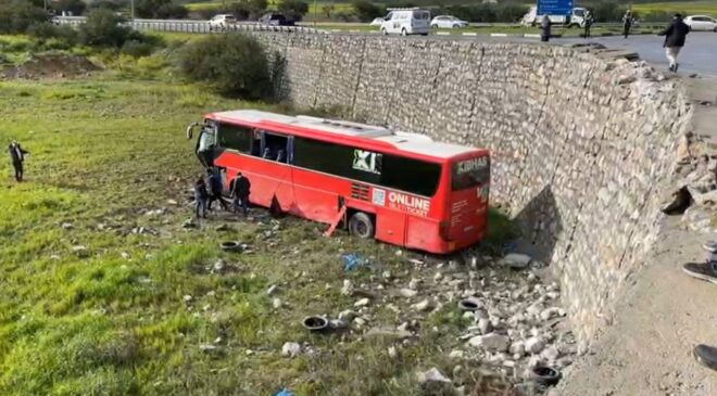 Otobüs uçurumdan düştü… Kazada yaralıların ismi açıklandı