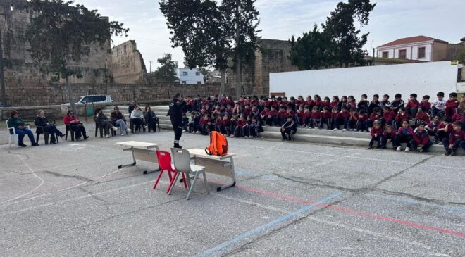 Sivil Savunma’dan Öğrencilere Deprem Eğitimi